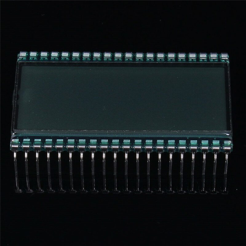 EDC190 Display LCD de 4 Dígitos com 7 Segmentos, Tubo Relógio Digital, Condução Estática, 3V, 50,8x30,48x2,8mm, TN Positivo