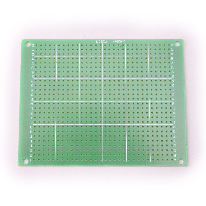 Glyduino-Placa de estaño de pulverización de un lado, placa Universal de experimentos, circuito PCB, agujero, 7x9 CM