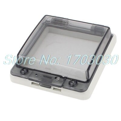 Clear Surface Wall Panel Switch Socket Cover Plastic Splash Proof External Box