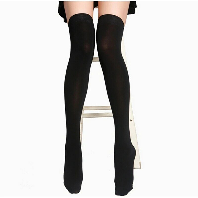 # Vestido 2017 Casual Fashion Over Knee Thigh High Stockings Temptation Stretch Nylon women Calcetines mujer cheap17