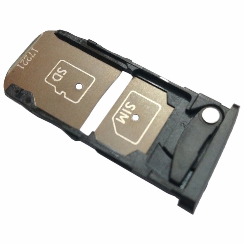 Nouveau plateau de carte SIM + plateau de carte Micro SD pour Motorola Moto Z2 Force