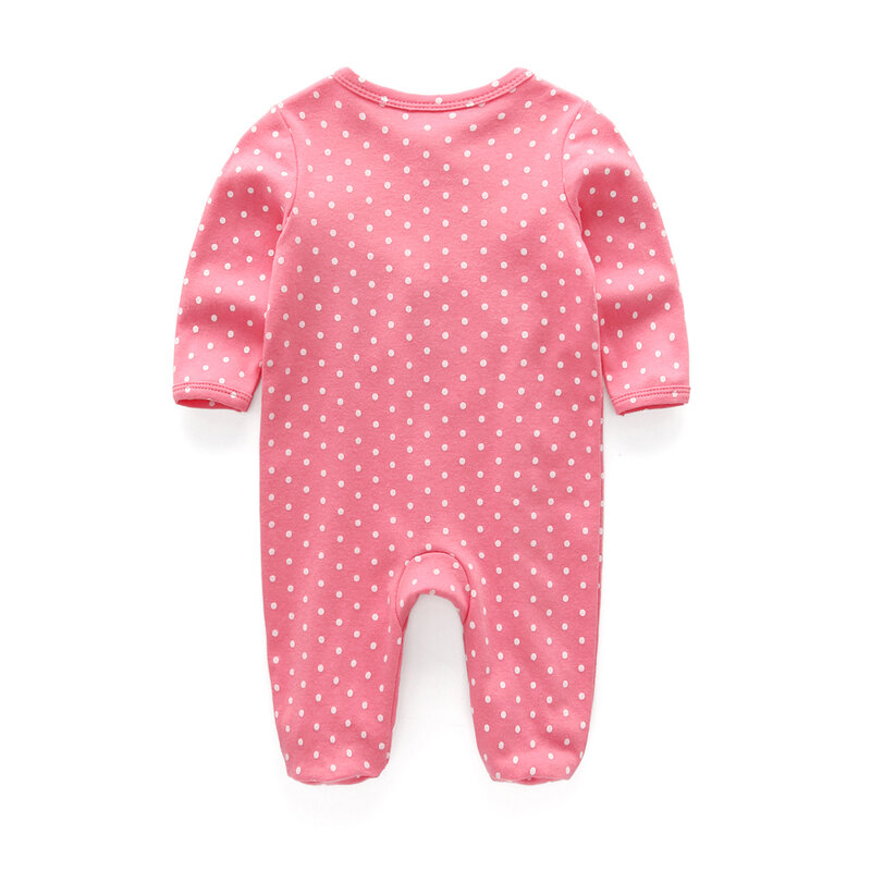 Kiddiezoom Brand Summer Baby pagliaccetto maniche lunghe tuta da cartone animato neonate ragazzi vestiti cotone roupa infantil pigiama
