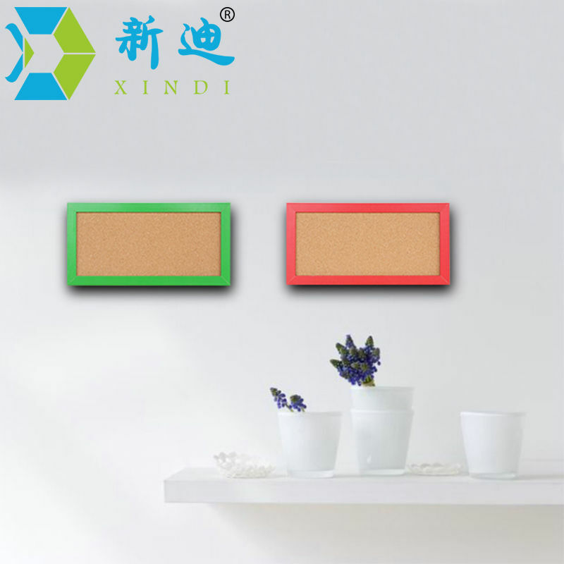 Xundi-marco de MDF para tablón de anuncios pequeño, tablero de corcho decorativo para el hogar, Pin de mensaje, 15x30cm, envío gratis