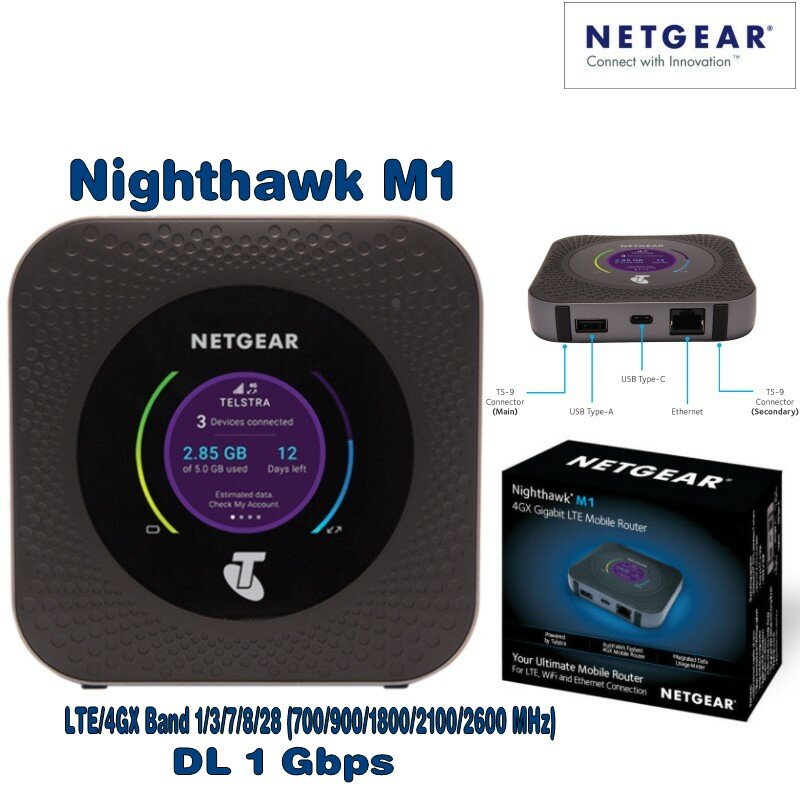 Netgear Nighthawk M1/ M5 4GX Gigabit LTE Mobile Router