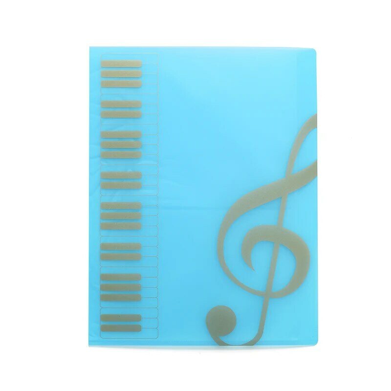 80 Vellen A4 Muziek Boek Mappen Piano Score Band Koor Insert-Type Map Muziek Levert Waterdichte Bestand Opslag Product