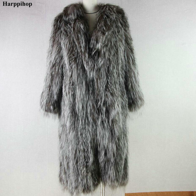 2018 модный стиль костюм воротник лисий мех пальто лисий популярный стиль меховые пальто для женщин дизайнерский стиль лисий мех зимнее пальто