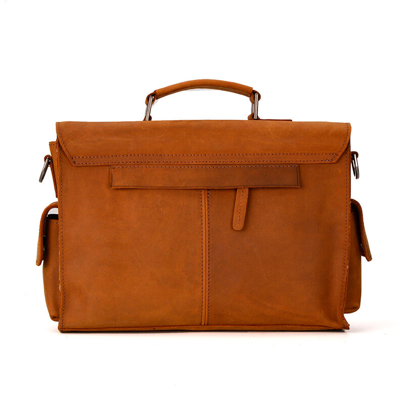Bolsa masculina de couro legítimo casual, bolsa transversal de ombro, mensageiro, negócios, bolsa de couro de laptop tw2013