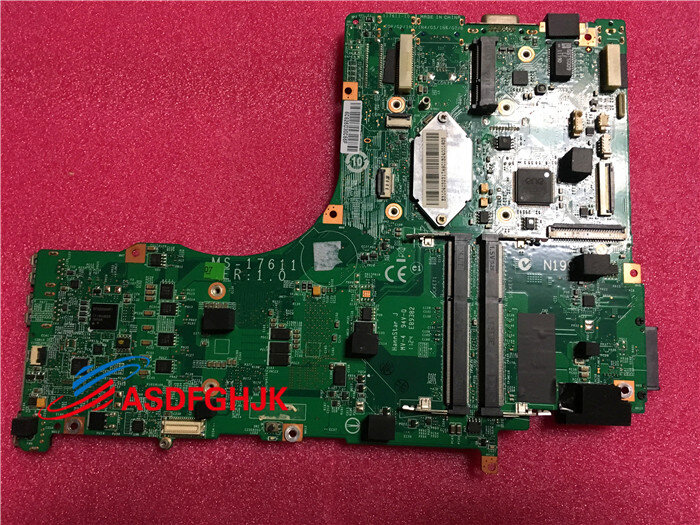 Placa-mãe do portátil para MSI, Gt780dx, Gt780dx-406us, Ms-17611, Ver 1.0, 100% testado