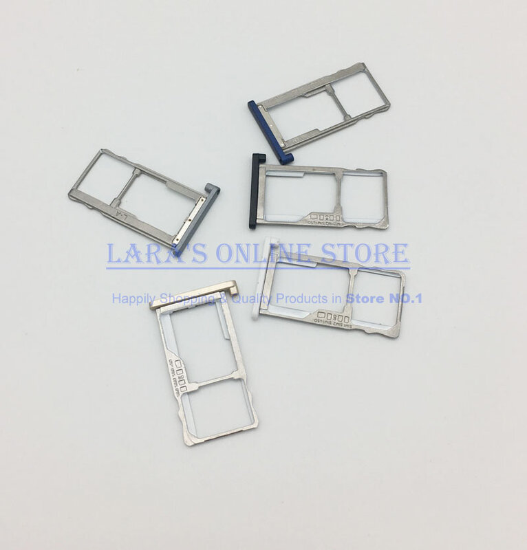 Peça de reposição original para meizu m3 m5 mini, suporte de bandeja de cartão sim, adaptadores e peças de substituição