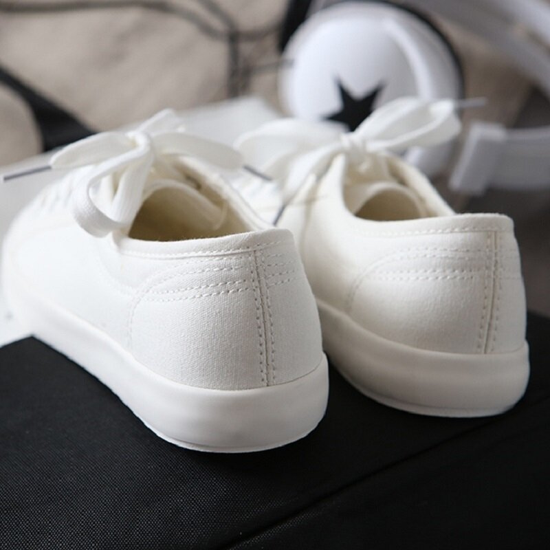 ivory canvas shoes