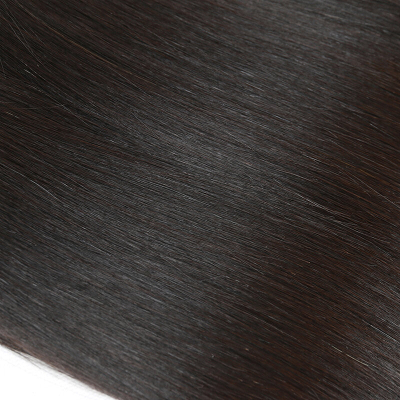 Sleek-滑らかなヘアエクステンション,10〜30インチのバッチ,ブラジルのレミー品質,よこ糸なし,送料無料