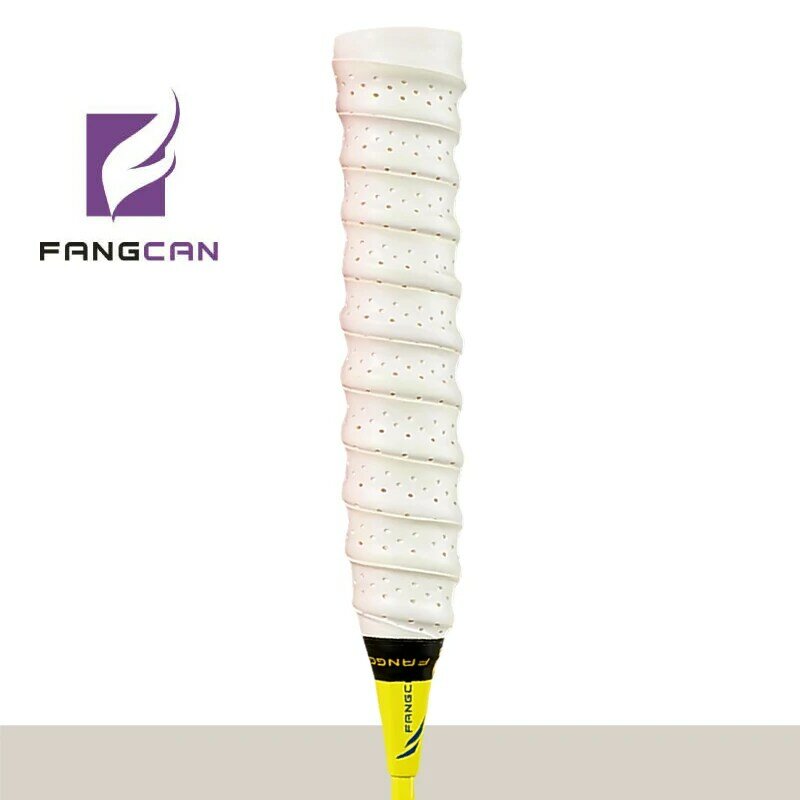 Fangcan grudar quilha para tênis e badminton, aderência por película pegajosa para raquetes de tênis e badminton, absorção de suor, peça única, 1 peça