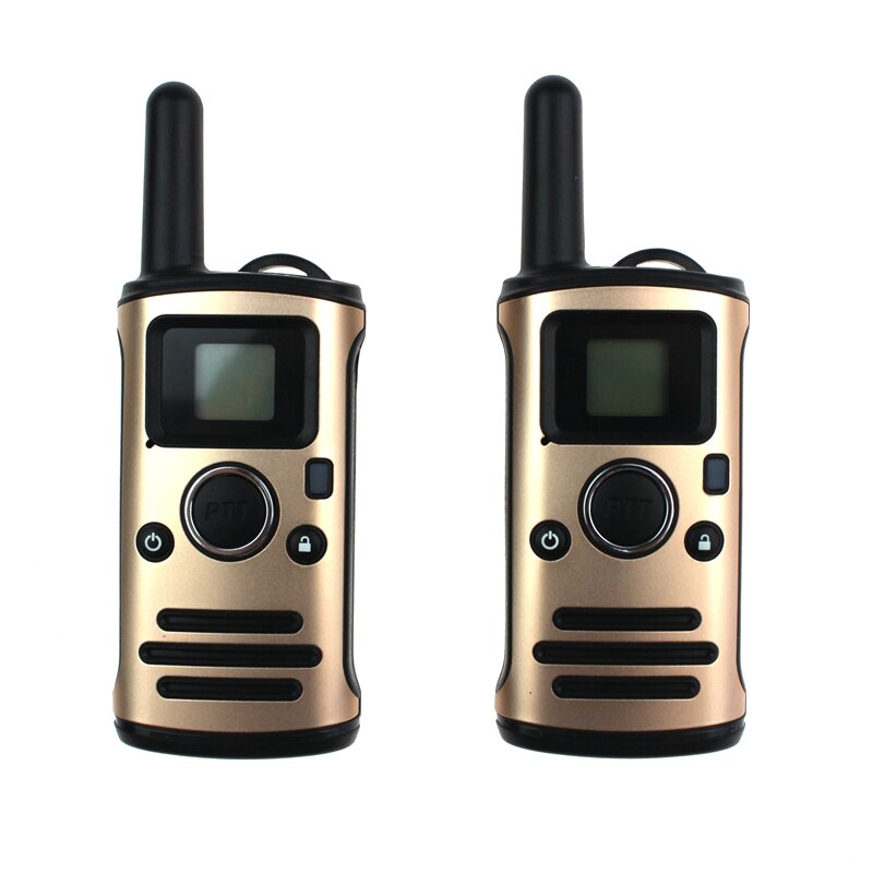 2 cái Mini Walkie Talkie Trẻ Em Đài Phát Thanh UHF Q1 Thương Mại Loại Interphone Không Dây Ngoài Trời Walkie-Talkie Cho Trẻ Em Khách Sạn