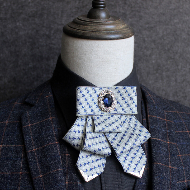 Neue Kostenloser Versand mode lässig männer männliche frau High-grade diamant kragen band krawatte Koreanische bräutigam trauzeuge hemd kragen host
