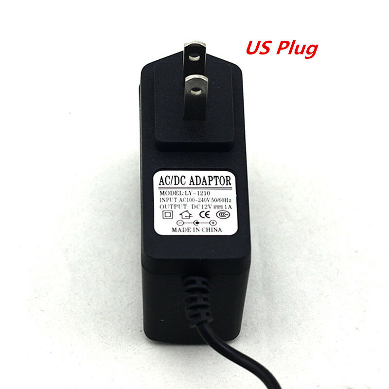DC 12 V Power Adapter AC100-240V Pencahayaan Transformers Output DC 12 V 1A 2A 3A Switching Power Supply Untuk LED Strip