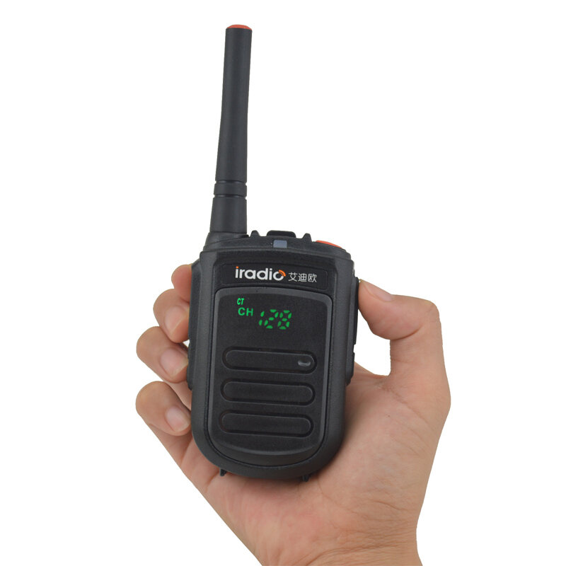 Irdio-rádio digital vhf, 136-174mhz, 2w, 128ch, portátil, bidirecional, com visor led embutido