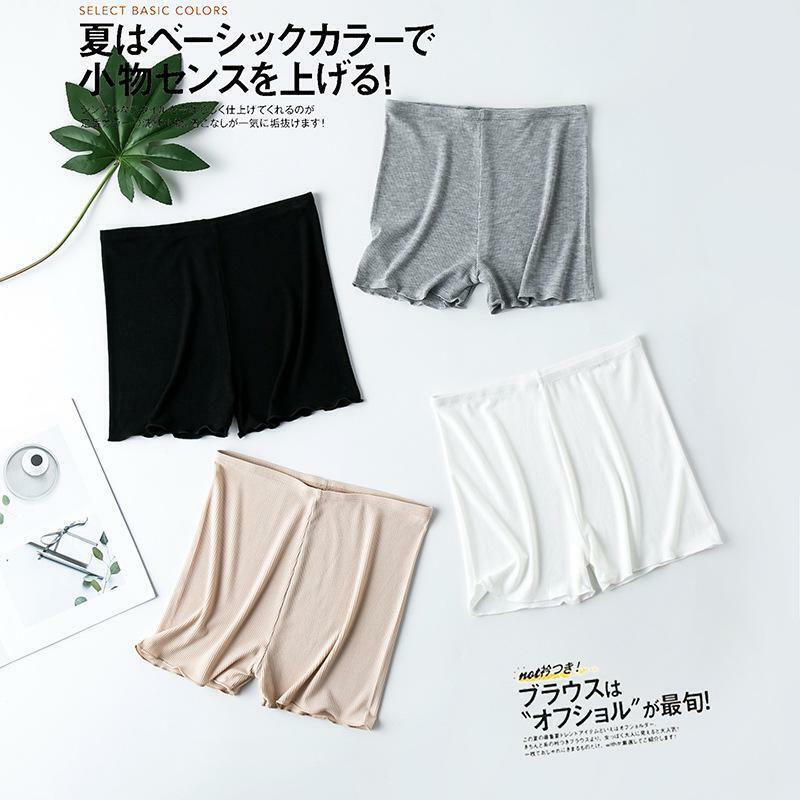 Pantalones cortos de algodón para dormir para mujer, ropa de dormir Sexy, pijama de fondo, pijama, pantalones de seguridad para ocio y playa