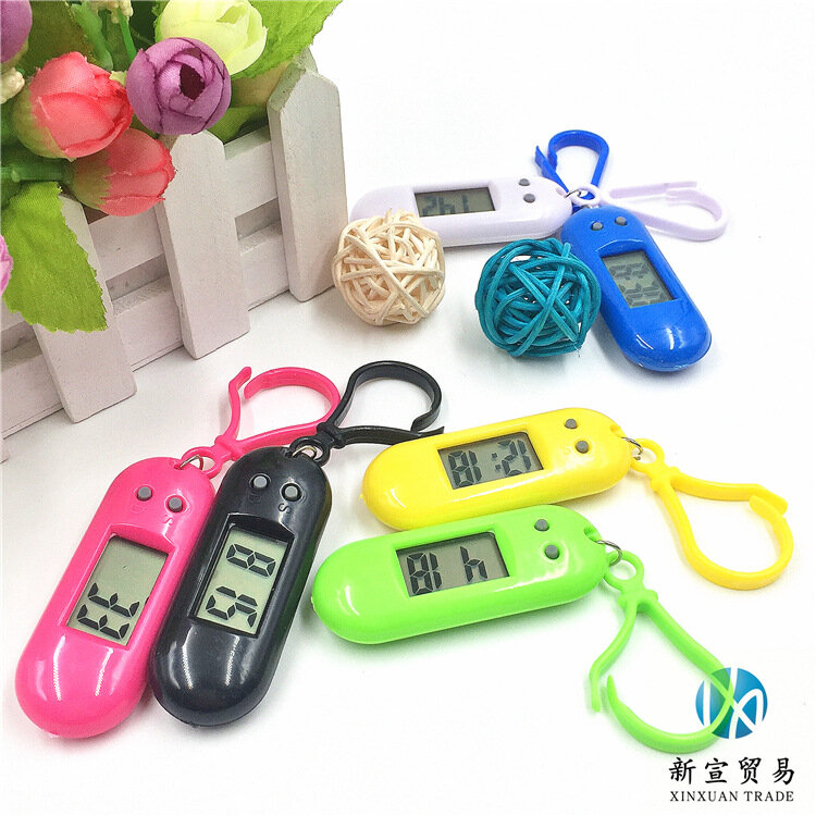 Porte-clés pour écoliers, montre pour enfants, Promotion, cadeau, sac à dos, clé électronique, petite montre suspendue