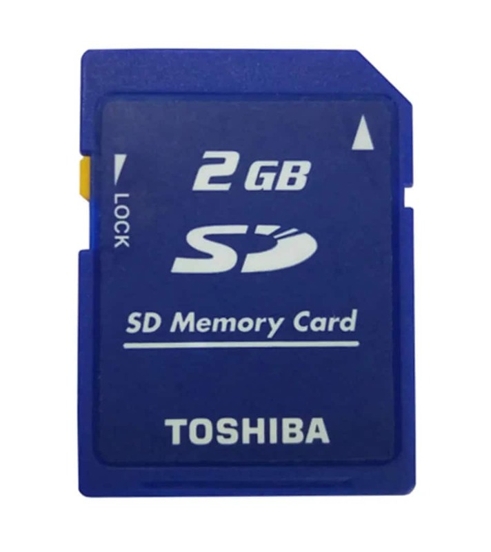 標準のSDカード、デジタルカメラとカムコーダー用のメモリーカード、ロックメモリ、class2 SD-M02G、2GB