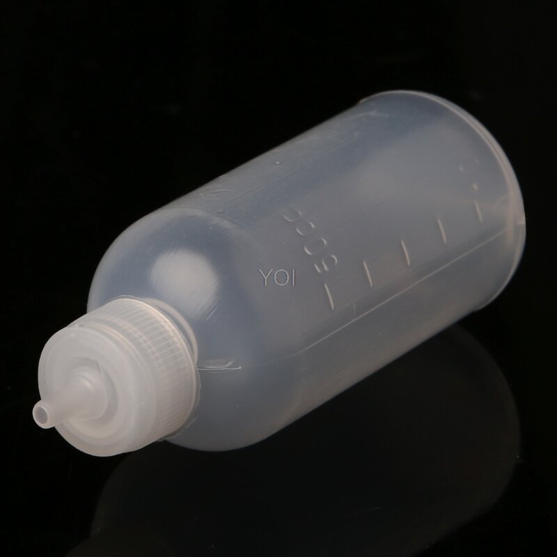 Botella dispensadora de 50ml para soldadura de colofonia, fundente líquido con 1 aguja
