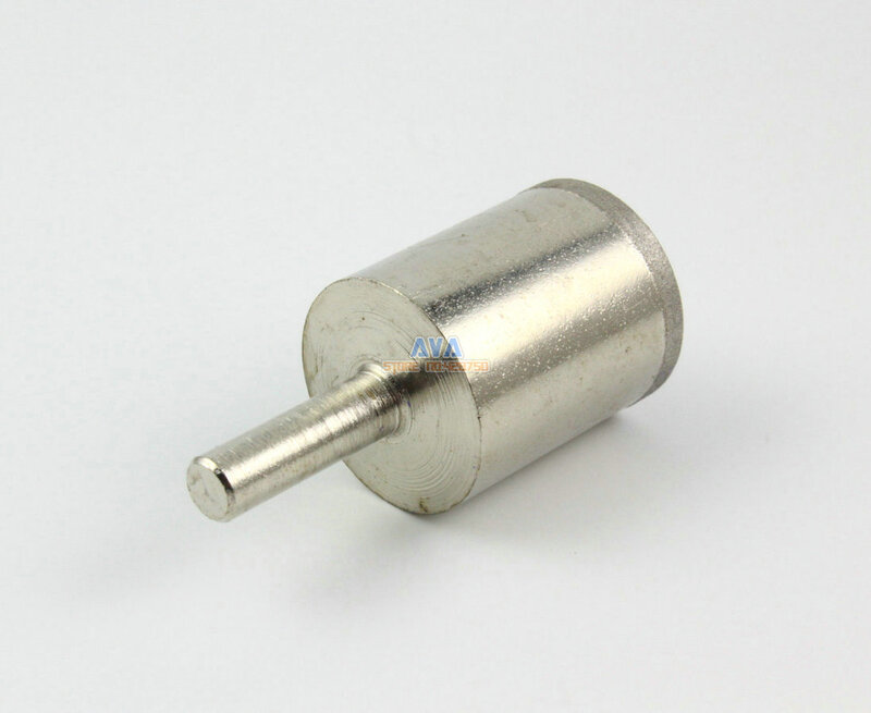 2 sztuk 23mm diament montowane punkt kulista główka wklęsła szlifowanie Bit Grit 600
