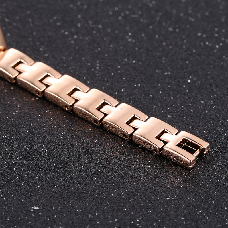 Женские кварцевые часы-браслет Cagarny, розовое золото, роскошные брендовые наручные часы для девушек, минималистичные Relogio Feminino