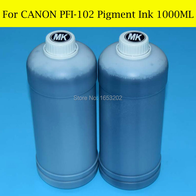 For Canon PFI-102 Dye Ink For Canon  iPF500 iPF510 iPF600 iPF605 iPF610 iPF700 iPF710 iPF720 MBKX6L K/C/M/Y X1L