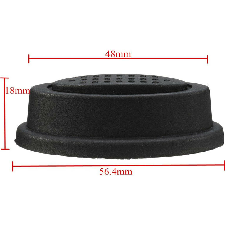 ISKYBOB 2X Replacement Plastic Luggage Stud Foot Feet Pad Black For Any Bags Kit Fashion Luggage Accessories For Luggage Bag New