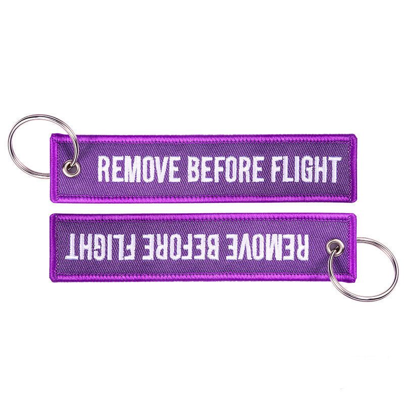 Llavero para quitar antes del vuelo, regalos de aviación para amantes, Stitch, púrpura personalizado, etiquetas para llaves de equipaje, llavero, joyería