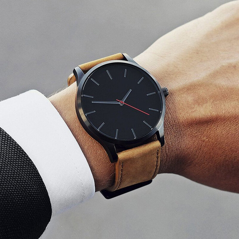 2019 nuevo reloj deportivo de marca de lujo para hombre, reloj de cuarzo para hombre, reloj de pulsera de cuero militar, reloj de pulsera, reloj Masculino