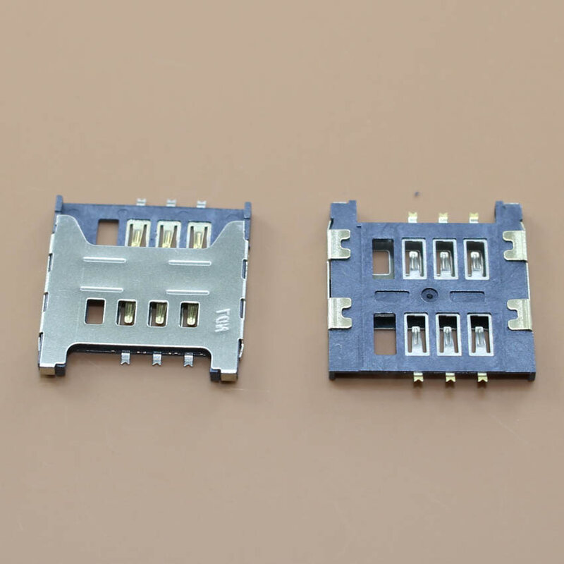 Yuxi soquete para cartão sim de peças de reposição para samsung gt e1200m e1200 icio i939d i939i