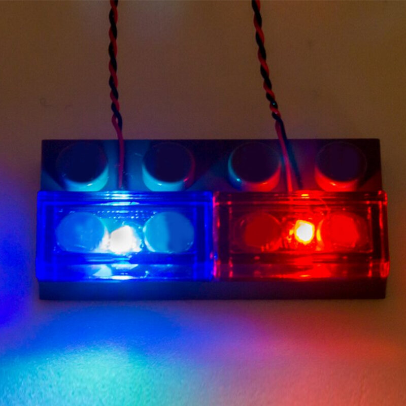 Vonado LED ชุดไฟตัดหมอกสำหรับ DIY บล็อกตัวต่อรุ่นใช้งานร่วมกับโคมไฟแบตเตอรี่กล่องที่มีสีสัน Dot ไฟ