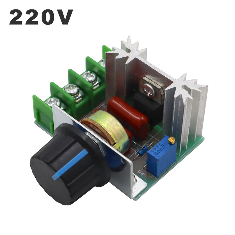 220V Dimmer 2000W Silicon Controlled SCR Voltage Regulator Motor Speed Control Thyristor Electronic Temperature Thermostat