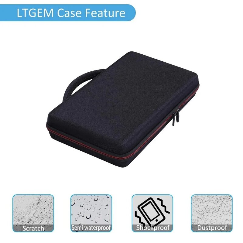 LTGEM EVA Hard Case für Novation Launchkey Mini 25-Hinweis USB Tastatur MK2 Controller-Reise Schutzhülle Trage Tasche