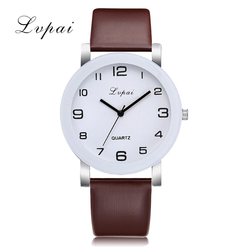 Lvpai-Relojes de cuarzo para Mujer, pulsera blanca de lujo, reloj creativo, novedad de 2019