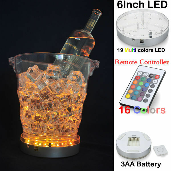 Free Shipping KITOSUN 3 AA Battery 6 inch Centerpieces Led Light Base For Party  Event Decoration