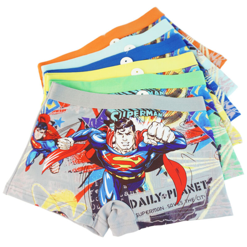 Marvel Ragazzi Biancheria Intima di Cotone Movie Comic Boxer Mutande Super Hero Spiderman per Bambini in Cotone Mutandine E Boxer Maschio Sotto Usura Slip