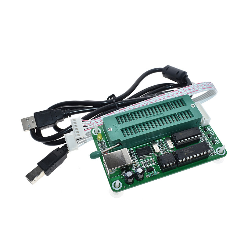 1 ชุดไมโครคอนโทรลเลอร์PIC USBการเขียนโปรแกรมโปรแกรมK150 + ICSP CABLE