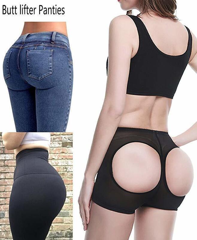 Frauen Kolben-heber Panties Bauch-steuer Nahtlose Enhancer Body Shaper, Slips Unterwäsche Booty Body Shaper Top