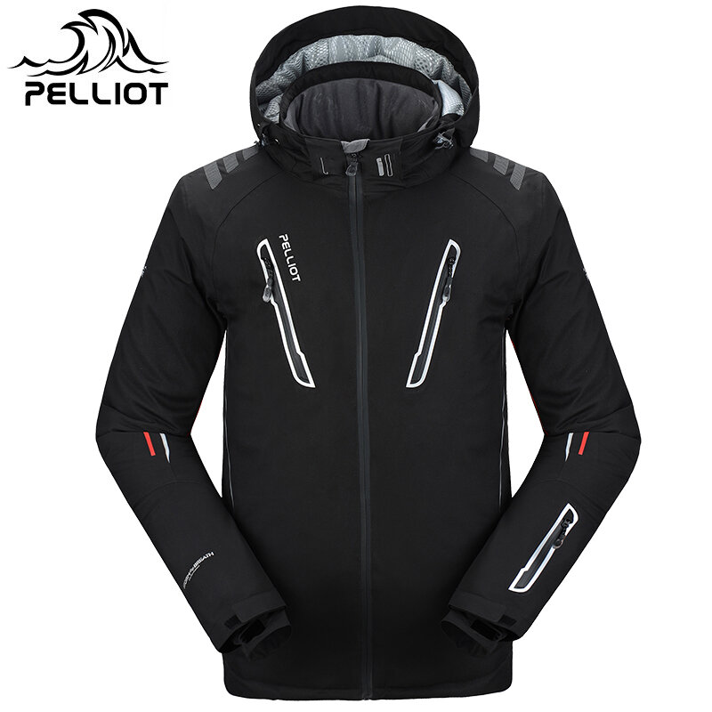Pelliot-Veste de Ski Thermique pour Homme, Manteau Imperméable, Respirant, Garantie Authentique, 506 Jaxket Out, Livraison Gratuite