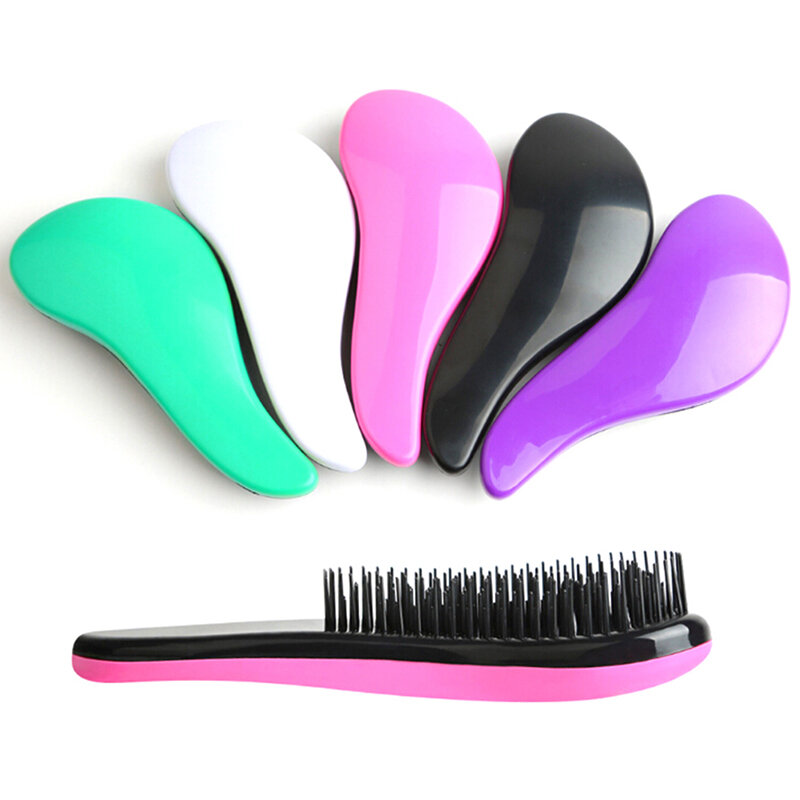 Baby Kids and Women Detangling Hair Brush Combs Salon Gentle Anti-static Brush Tangle Wet Dry Bristles Handle Tangle Curly
