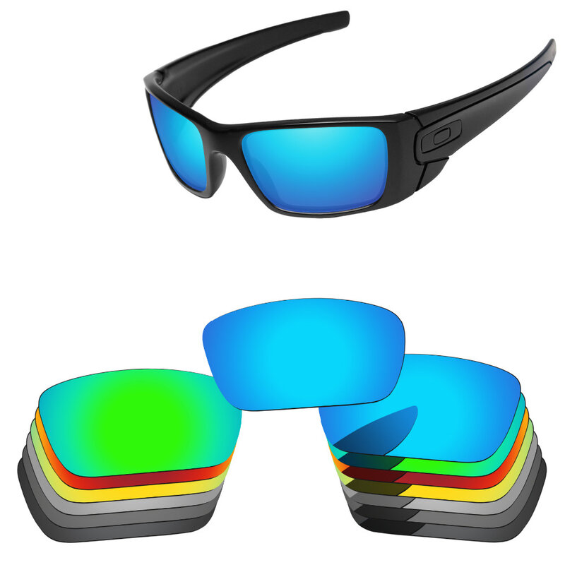 Bsymbo lentes de repuesto para gafas de sol, lentes polarizadas con celda de combustible Oakley, múltiples opciones
