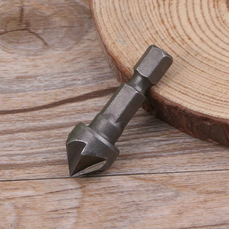 6 flauta bancada broca bit 90 graus ângulo chanfro ferramenta de corte para trabalhar madeira