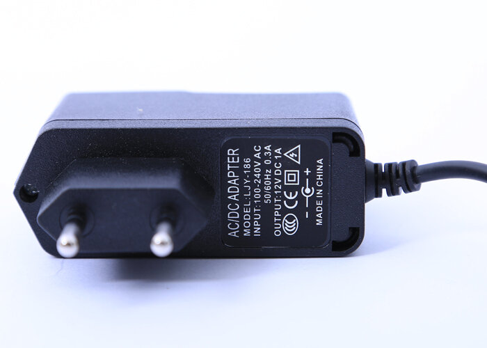Adaptateur secteur AC/DC pour caméra CCTV, chargeur, prise UE, 100-240V DC, 12V, 1A, 2.1mm x 5.5mm