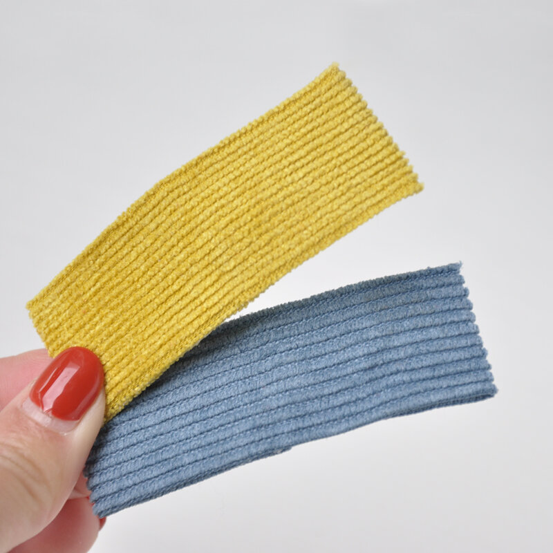 Children Solid Color Corduroy Rectangle Hairgrips Baby Hair pins Girls Lovely Simple Style Hair Clips Hair Accessories