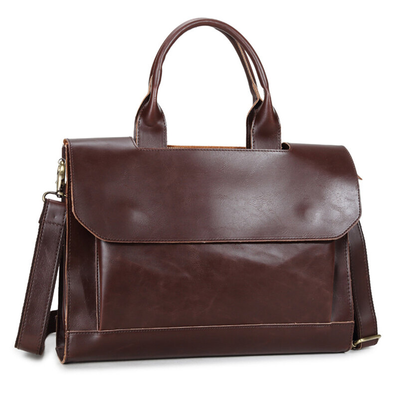Модная винтажная Мужская сумка из искусственной кожи от известного бренда, мужские сумки-мессенджеры через плечо, повседневная мужская сумка для ноутбука, дорожный портфель через плечо