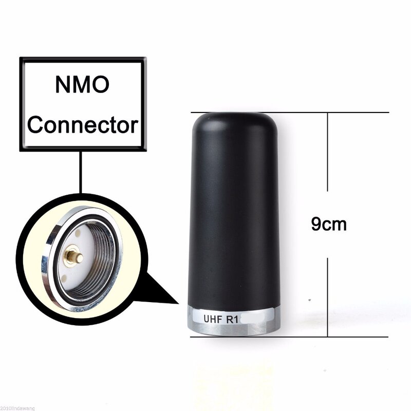 UHF – connecteur d'antenne NMO R1 pour moto, profil bas, 380-430MHz