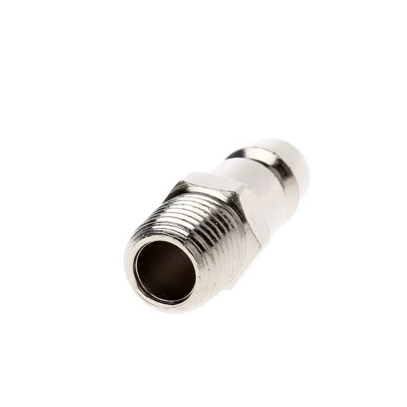 Euro Air Line Hose Fitting Connector Quick Release 1/4 Inch BSP Male Thread Dls HOmeful