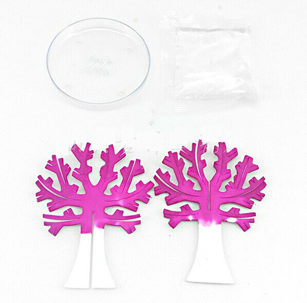 2019 10X8Cm Buatan Ajaib Sakura Kertas Pohon Natal Tumbuh Pohon Desktop Cherry Blossom Sihir Anak Ilmu Mainan 10 Buah