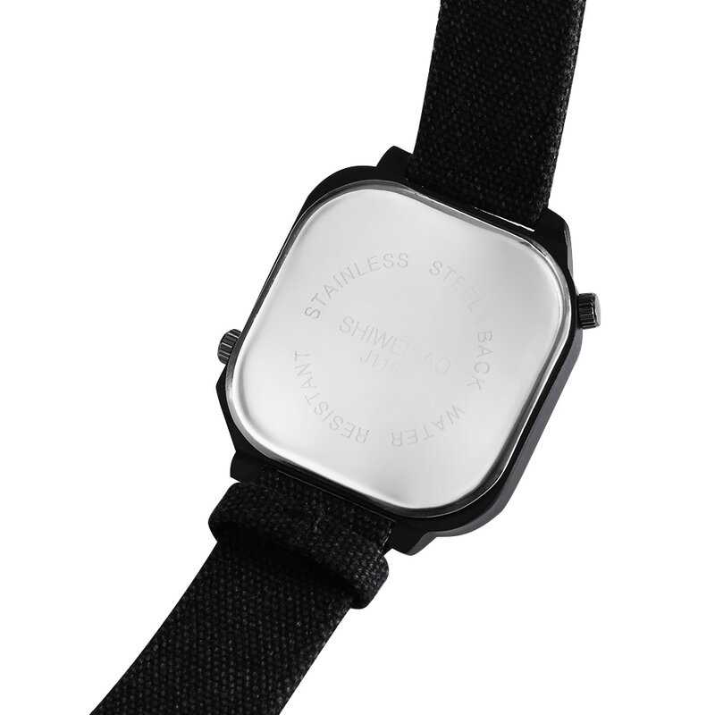Quartz Heren Horloges Top Brand Luxe Canvas Strap Sport Horloge Voor Mannen Daul Keer Militaire Relogio Masculino Quartz-horloge